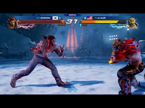 Hype Set @ EVO 2018 Lil Majin vs  Jeondding TEKKEN 7 Semifinals