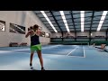 Dotsenko Uliana - College Tennis Recruiting Video - Fall 2024