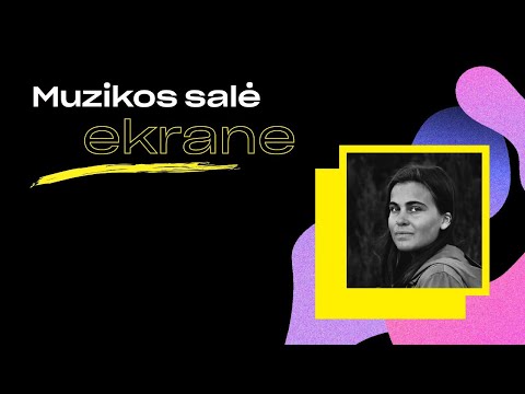 „Muzikos salė | ekrane“: švelniai muzikuojanti Gabrielė Vilkickytė