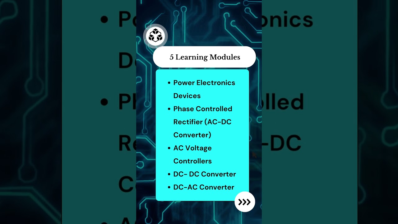 Get Complete Video-Tutorials For Power Electronics On Magic Marks