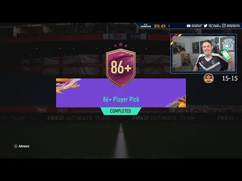 Siri chooses my 86+ Pick...