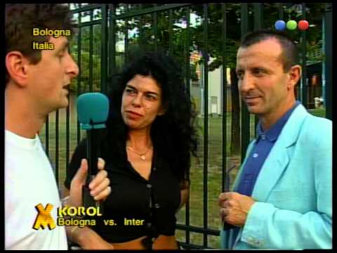 Korol en Bologna vs Inter (parte 1) - Video match 1997