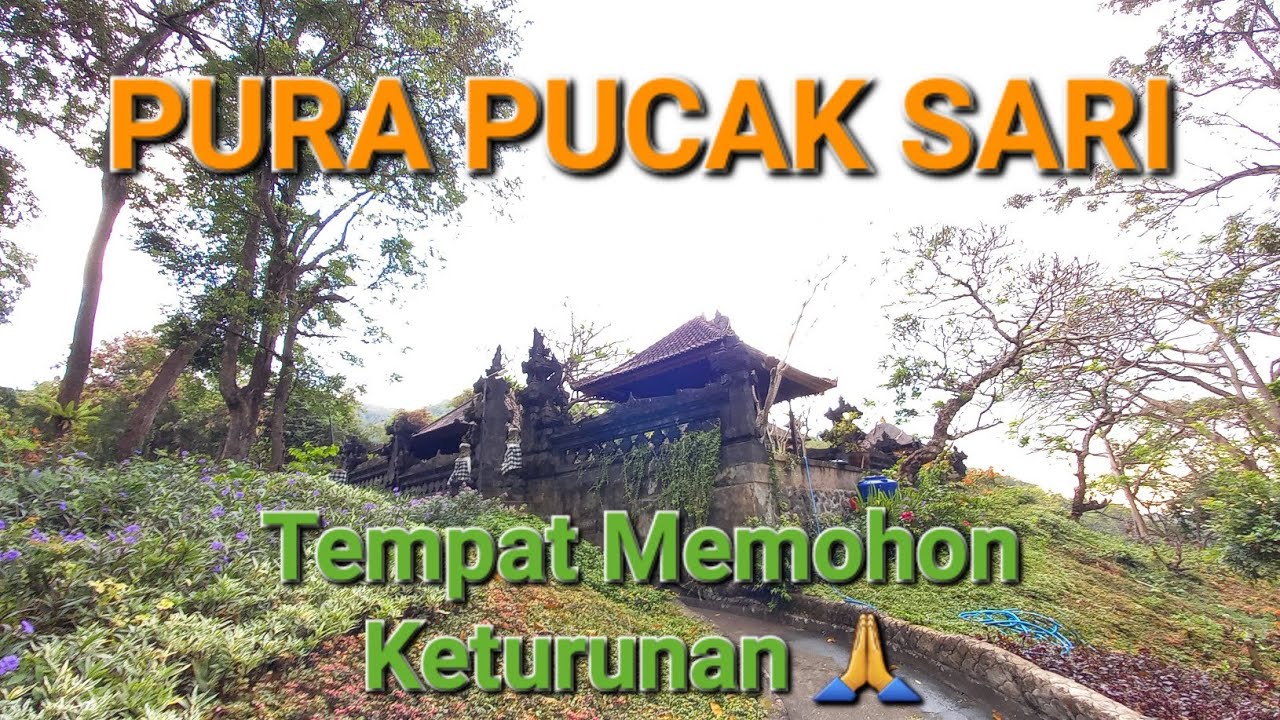 Experience a virtual tour of Pura Puncak Sari.