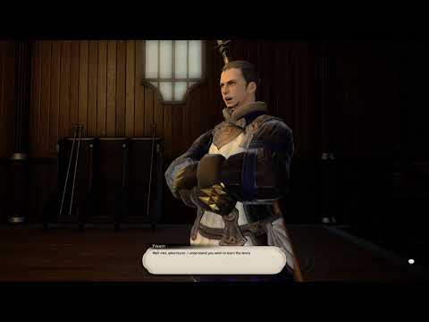 Final Fantasy XIV  A Realm Reborn [Job Quest - Lancer] Way of the Lancer Lv.1