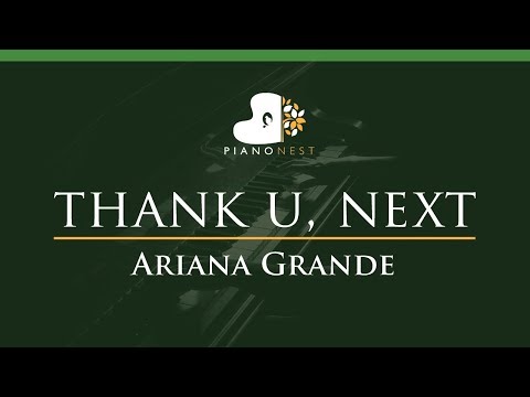 Ariana Grande - thank u, next - LOWER Key (Piano Karaoke / Sing Along)