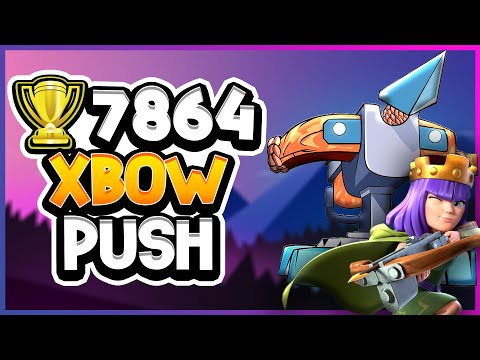 My Top 300 Ladder Finish with Xbow! — Clash Royale
