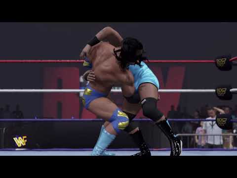 Dean Douglas vs Razor Ramon ( c ) WWF Intercontinental Championship - Raw 1995. WWE 2K23