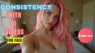 FREE CONSISTENT Text To Video Ai  For Ai Influencers || Make money with fanvue ||Minimax