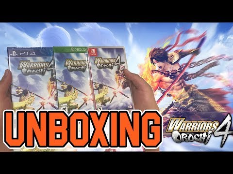 Warriors Orochi 4 (PS4/Switch/Xbox One) Unboxing!!