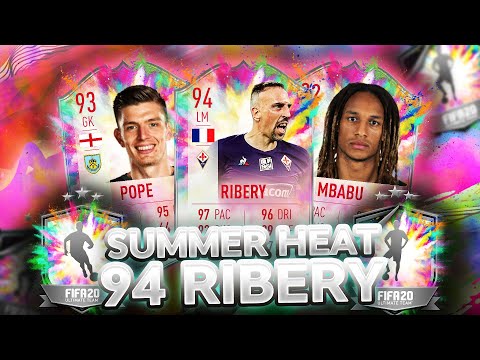SUMMER HEAT 94 RIBERY, 92 MBABU & 93 POPE SIND DA | FIFA 20 Ultimate Team
