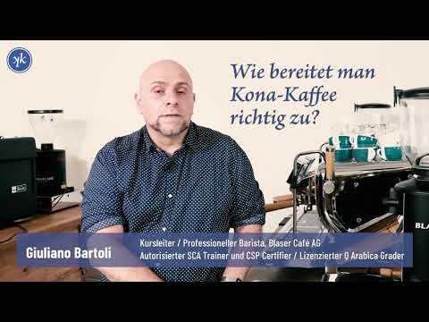 Was muss man beim Zubereiten von Kona Kaffee beachten?