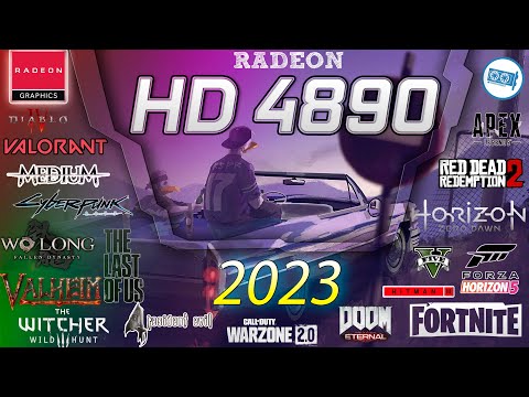 AMD Radeon HD 4890 in 15 Games  | 2023-2024