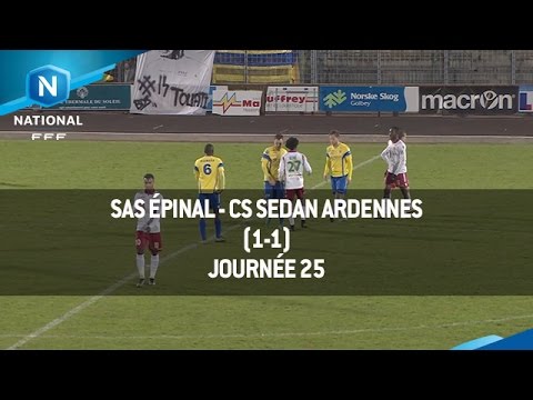 J25 : SAS Épinal - CS Sedan Ardennes (1-1), le résumé