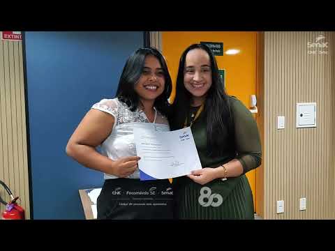 Vídeo: Senac Sergipe certifica 379 novos profissionais por meio do Programa de Gratuidade