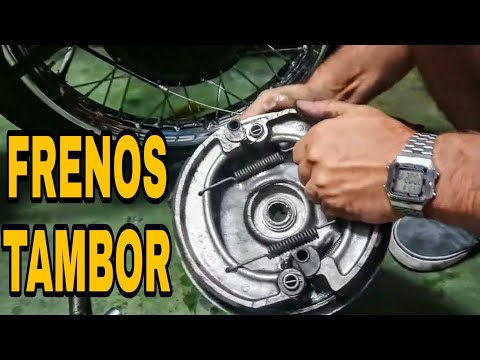 ⚓ FRENOS DE TAMBOR 🛠️ Desmontar Limpiar Lijar Engrasar Ajustar Montar 🏍️ BMW RACER