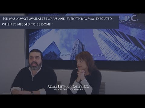 “He was always available for us and everything was executed when it needed to be done.” testimonial video thumbnail