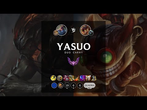 Yasuo ADC vs Ziggs - EUW Master Patch 12.9