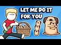 Let Me Do It For You Parts 1 4 IB DrawzillaZZZ Initial Pug Design PugliePug Animation Meme