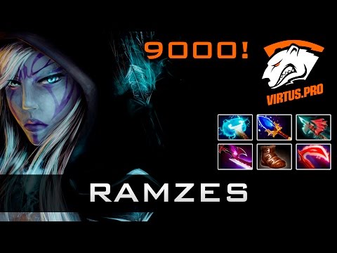 Ramzes666 Drow Top 1 EU - 9000 MMR Dota 2