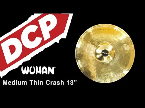 Wuhan Medium Thin Crash Cymbal 13" image 5