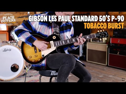 No Talking...Just Tones | Gibson Les Paul Standard 50's P-90 Tobacco Burst