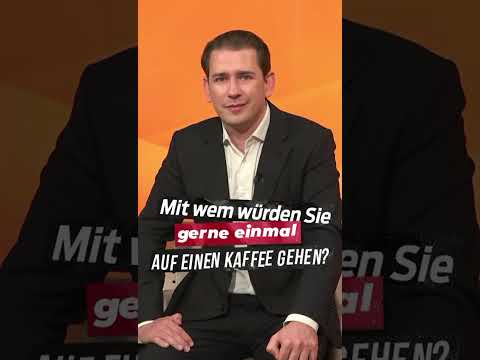 Wordrap with Sebastian Kurz about peace, Trump and .......