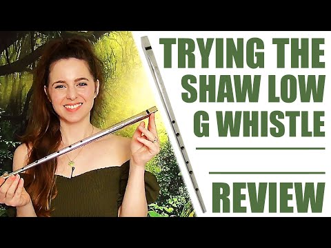 Trying a Shaw Whistle - Low G Dave Shaw WHISTLE REVIEW
