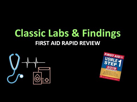 Rapid Review - Labs & Findings HIGH YIELD First Aid USMLE Step 1 AutoFlashcards (with Audio!)