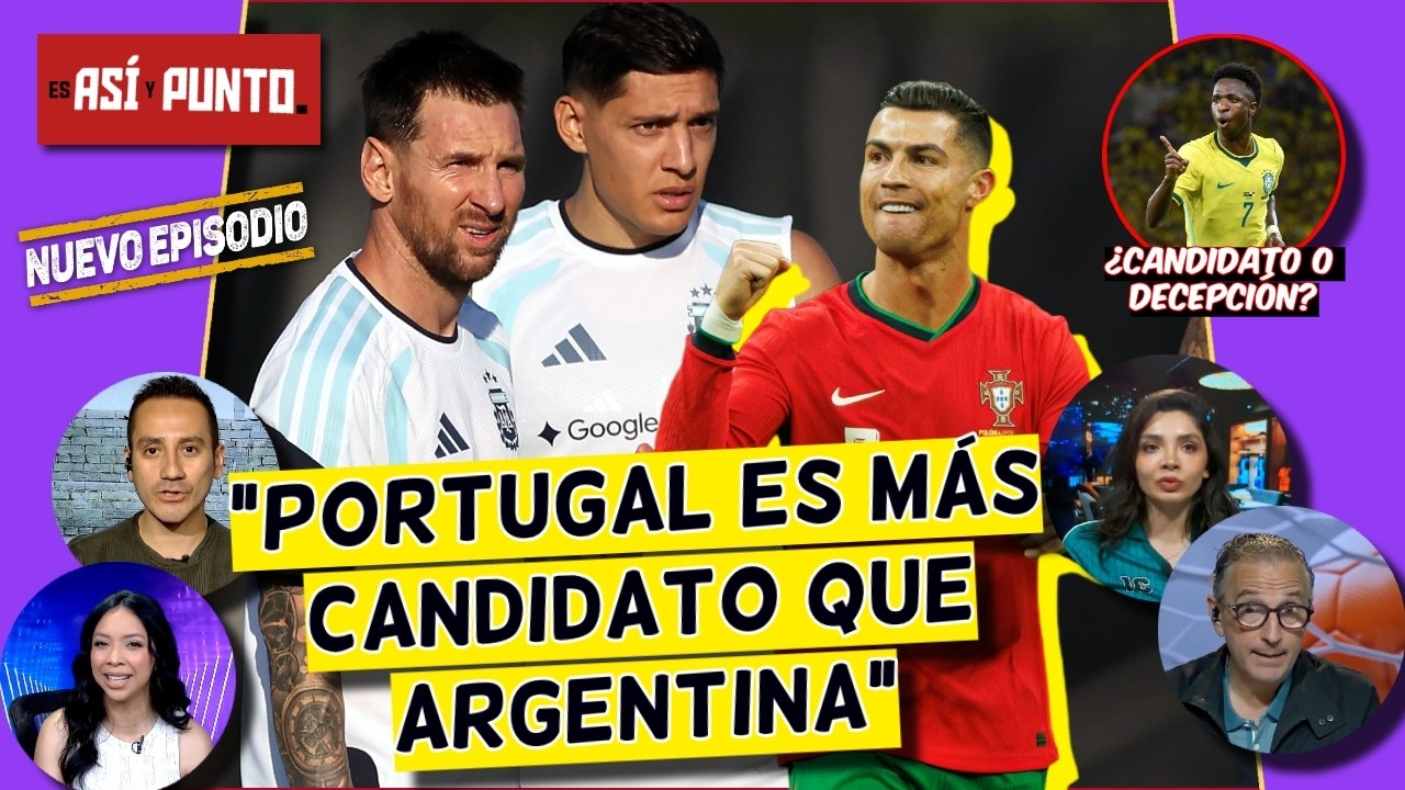 ARGENTINA NO ES CANDIDATA a ganar la Copa 😱 Francia y España son los favoritos | Es Así y Punto