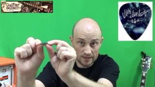 Video thumbnail for Jim Dunlop Guitar Picks Review by Ulrich Peise