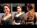 Ankita Lokhande Looking So Glamorous In Black Saree At Laughter Chefs S2 Shoot