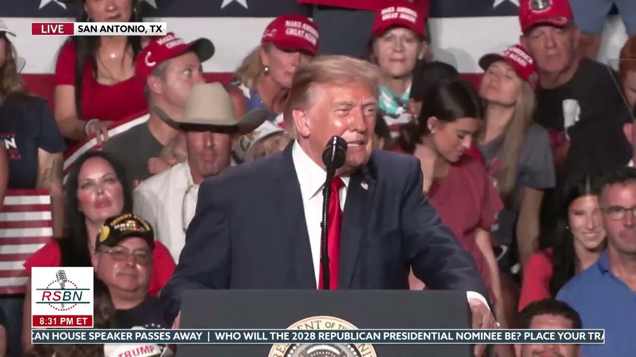 President Trump Gives Support to Multiple Texas Politicians Ahead of Midterms - 10/07/26