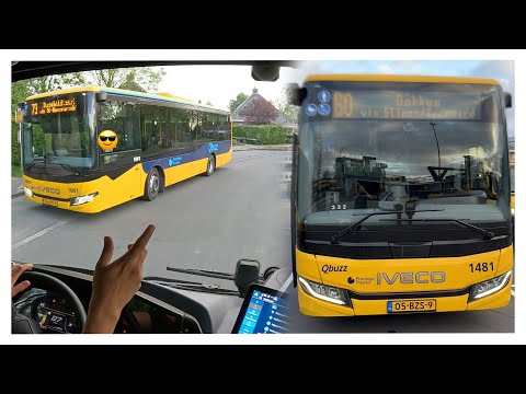 Qbuzz FRL Lijn 60 - Leeuwarden Bstn - Dokkum Bstn via Holwerd