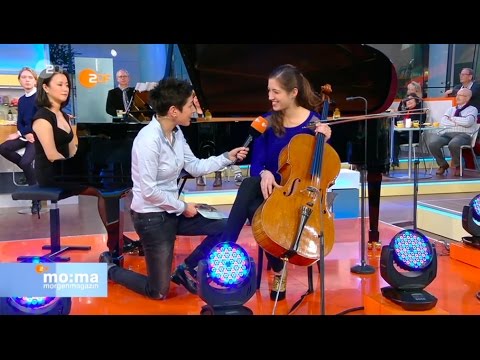 ZDF Morgenmagazin - Camille Thomas spielt Fauré Sicilienne