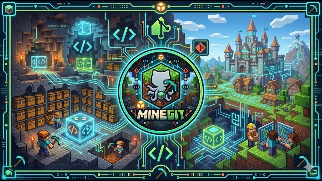MineGit (Github in minecraft)