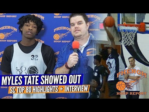 Butler Commit Myles Tate Takes On South Carolina's BEST at SC Top 80 ... Highlights + Interview