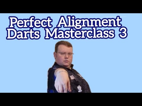 Darts Masterclass 3 - Perfect alignment in darts. How to play darts S2 E3 Darts Coaching.