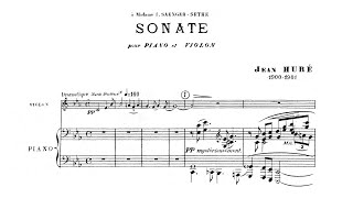 Jean Huré – Violin Sonata in C Minor