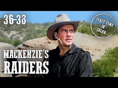 Mackenzie's Raiders Compilation Part 10 | 4K | Western Series | Colorized