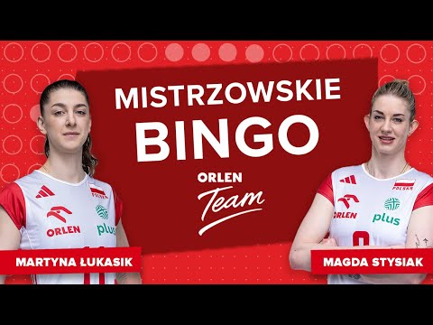 Mistrzowskie bingo ORLEN Team | Martyna Łukasik & Magda Stysiak