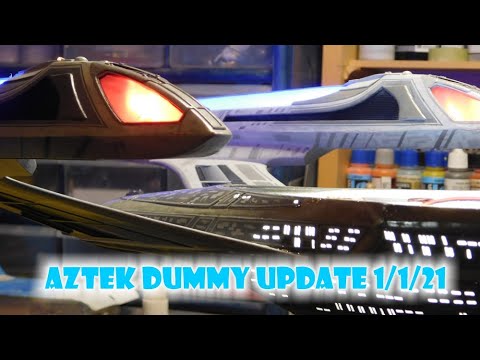Aztek Dummy Update 1/1/21 - 650 scale Enterprise E - Part 7