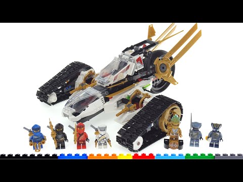 LEGO Ninjago Legacy 2021 Ultra Sonic Raider 71739 review! Lots of minifigs, good look, but finicky