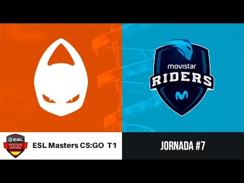 X6tence vs. Movistar Riders [Cbble] ESL Masters CS:GO Temporada 1 - Jornada #7