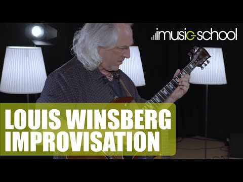 🎸MASTERCLASS de GUITARE avec LOUIS WINSBERG "IMPROVISATION" sur imusic-school