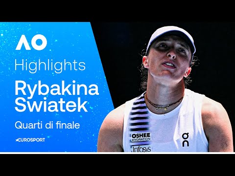 RYBAKINA meglio di SWIATEK: quarta semifinale Slam in carriera | HIGHLIGHTS | AUSTRALIAN OPEN 2026