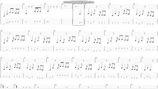 ベースTAB譜「なにやってもうまくいかない」- meiyo
