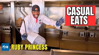 Ruby Princess Casual Dining Options: What’s Included?