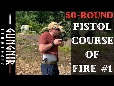 50-Round PISTOL Course of Fire #1