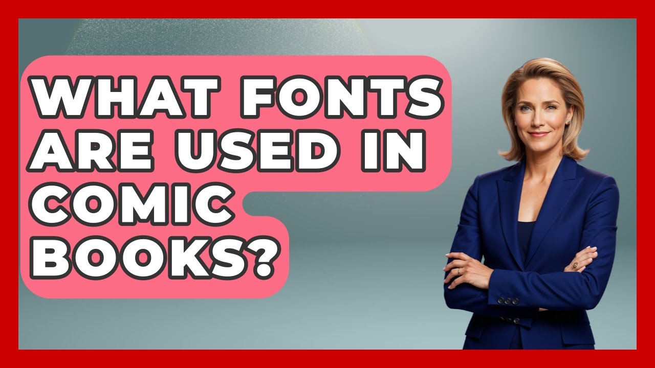 What Fonts Are Used In Comic Books? - Graphic Design Nerd