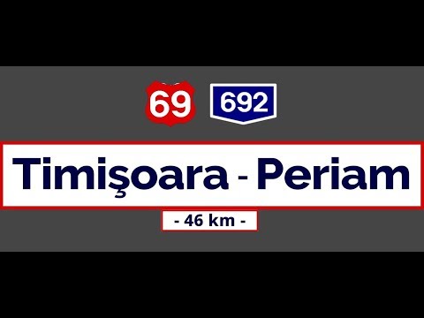 DN 69, DJ 692: Timişoara - Sânandrei - Periam (Apr. 20, 2019)